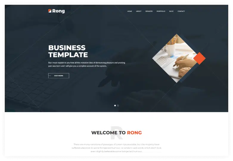 Rong - Creative Business HTML5 Template