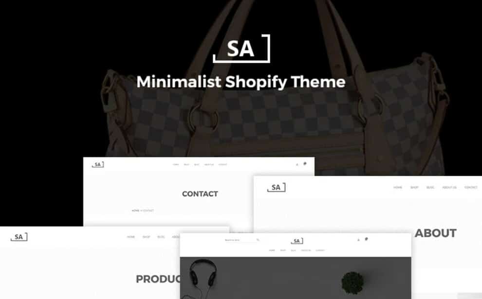 Sa - Minimalist Shopify Theme