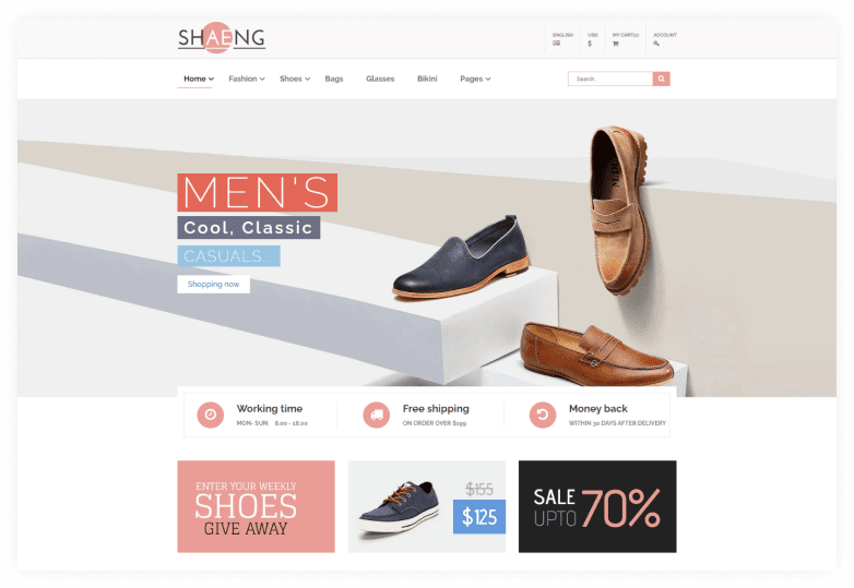 Shaeng - Fashion Shop HTML Template
