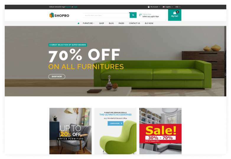 Shopro - Fashion Electronics Store HTML Template