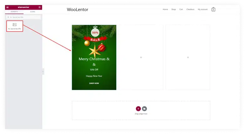 Special Day Offer Banner