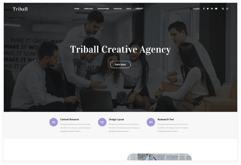 Triball Agency HubSpot Theme