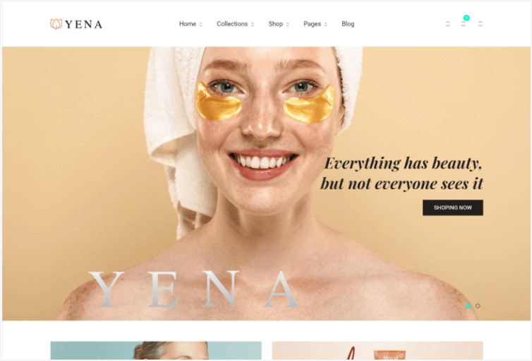 Yena Beauty & Cosmetic Shopify Theme