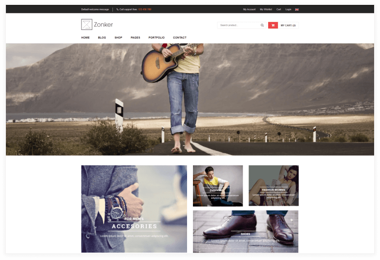 Zonker - Fashion eCommerce Bootstrap 4 Template