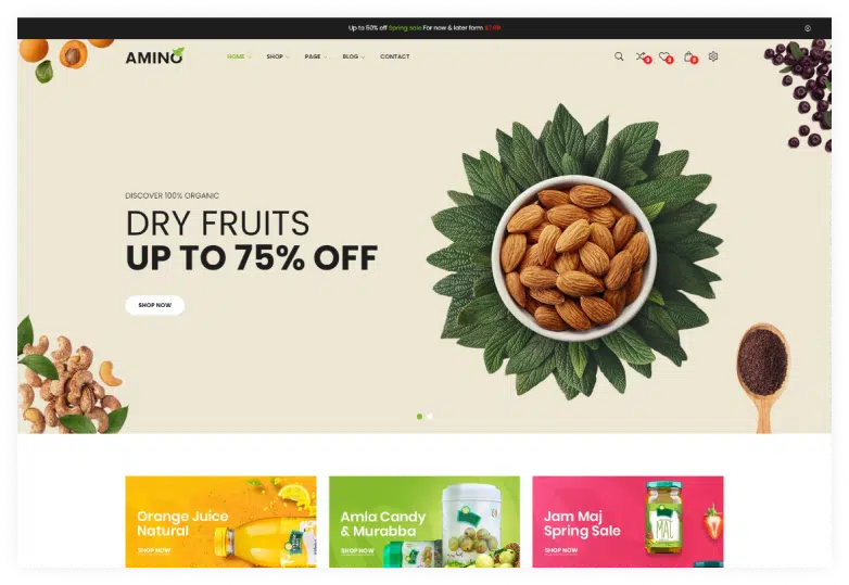 Amino - Organic and Multipurpose Bootstrap 5 Template