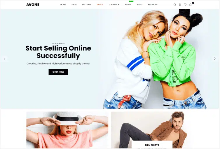 Avone Multipurpose Shopify Theme