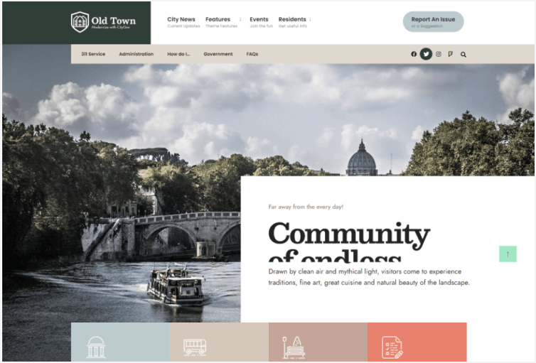 CityGov – City Government & Municipal WordPress Theme