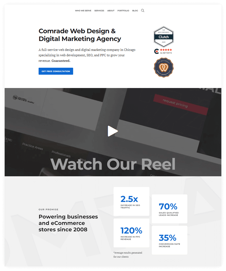 Comrade Web Design & Digital Marketing Agency