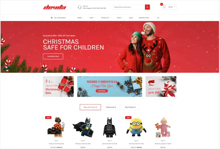 Multipurpose Responsive Shopify Theme – Devita