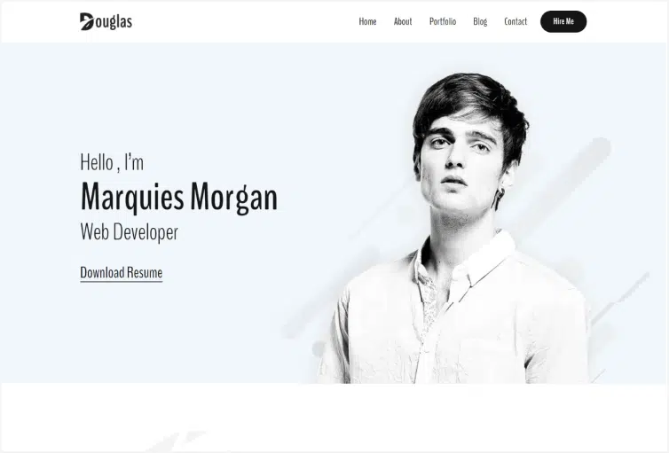 Douglas - Portfolio HTML Template