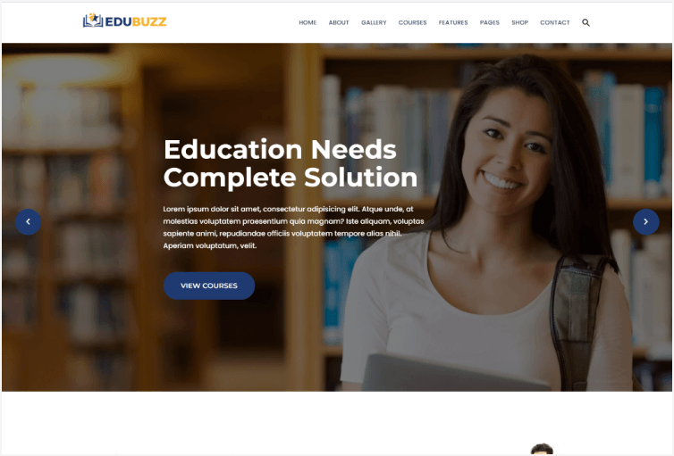Edubuzz - School & Education HTML Template