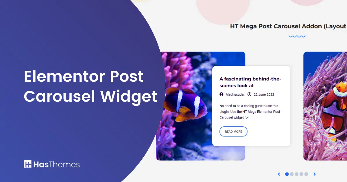 Elementor Post Carousel Widget