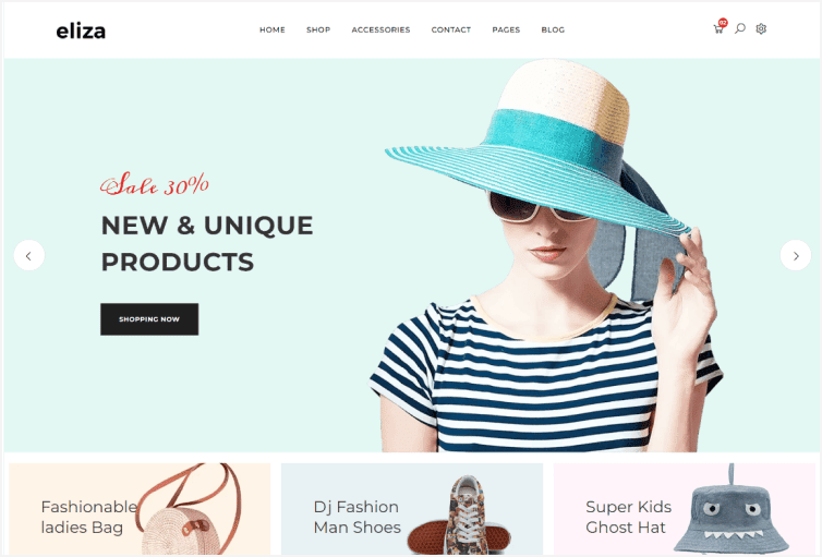 Eliza – Fashion HTML Template