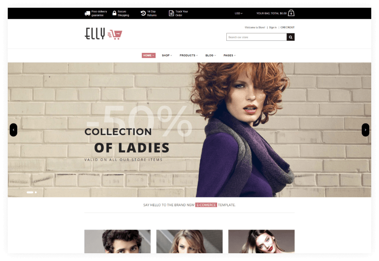 Elly - Fashion Shopify Theme