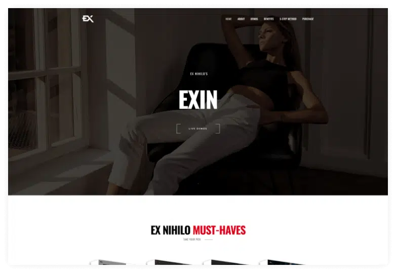 Exin - Creative Coming Soon Template