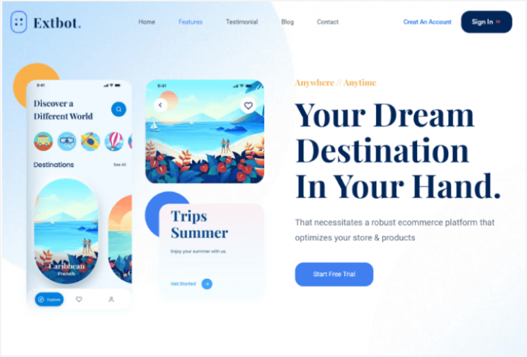 10 Best Mobile App Landing Page Templates - HasThemes Blog