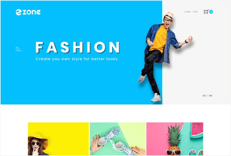 Ezone - eCommerce Bootstrap Template