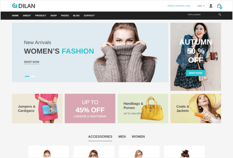 Dilan - Fashion Shopify Theme
