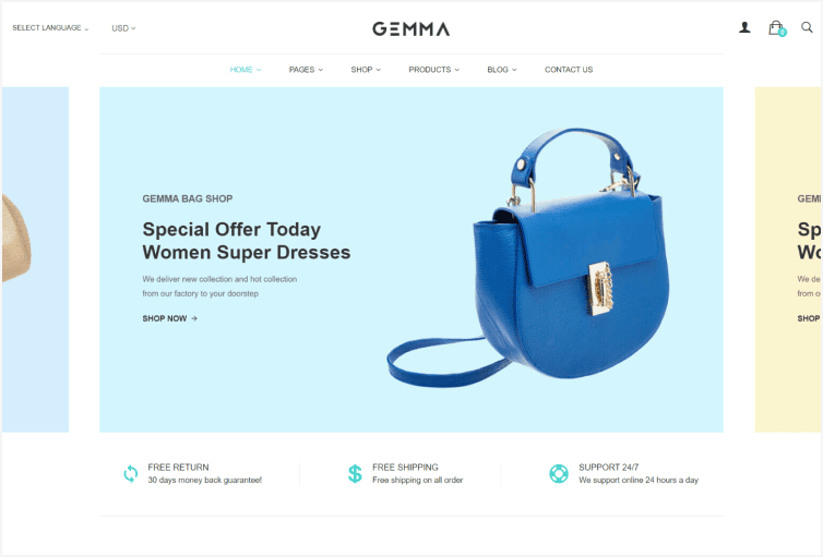 Gemma Multipurpose Shopify Theme