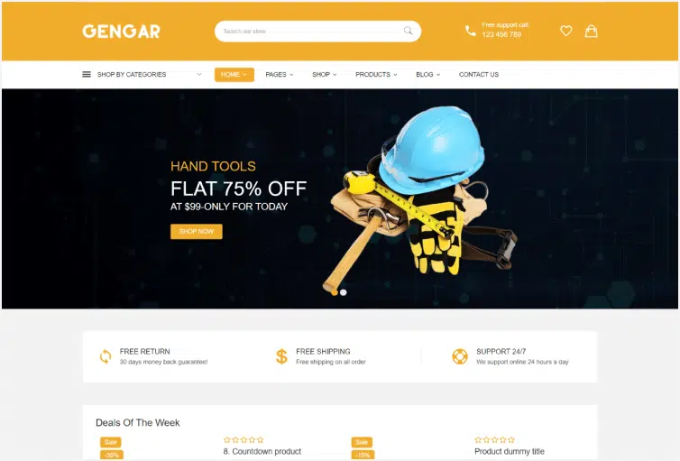 Gengar – Tools & Toys Store Shopify Theme