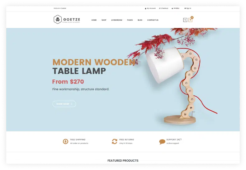 Goetze - Furniture Shopify Theme