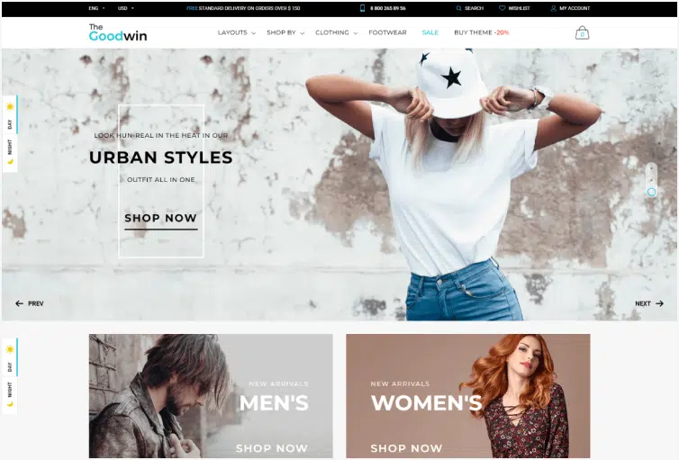 Goodwin - Ultimate Responsive Shopify Theme