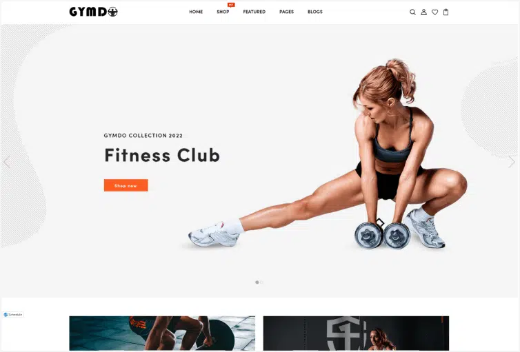 Gymdo - Sports Clothing & Fitness Equipment Shopify Theme