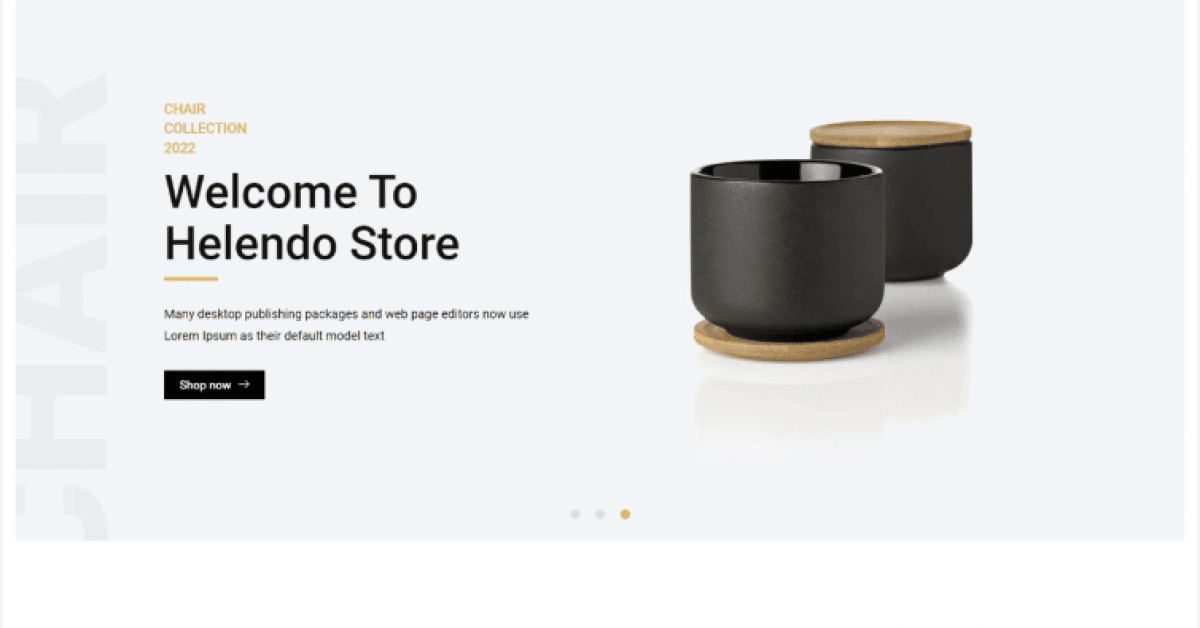 Helendo HTML eCommerce Template