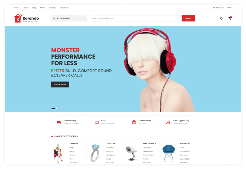 Korando - Electronics and Fashion Shopify Theme
