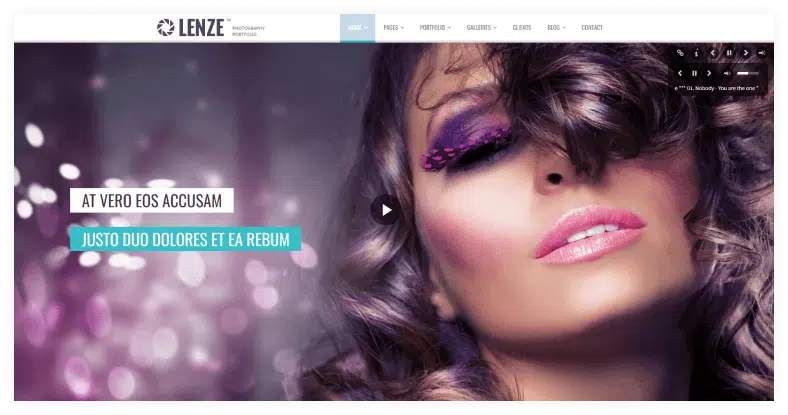 Lenze - Portfolio Photography HTML Template