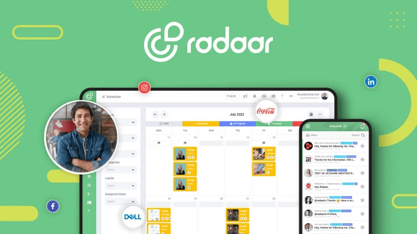 Radaar - Social Media Management Tool