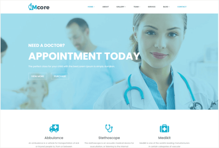 Medicore Medical & Health HTML Template