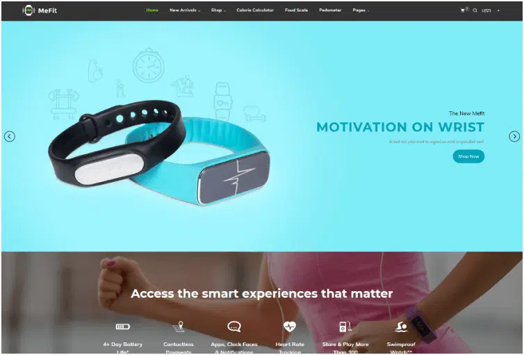 MeFit - Fitness Shopify Theme, Gym Store