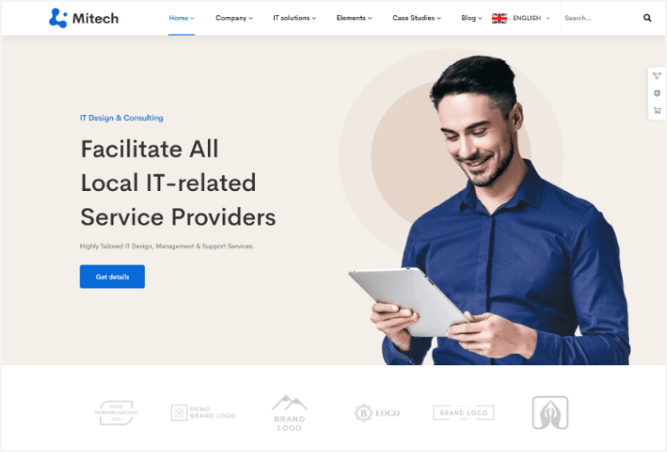 Mitech - IT Solutions And Services Company HTML Template