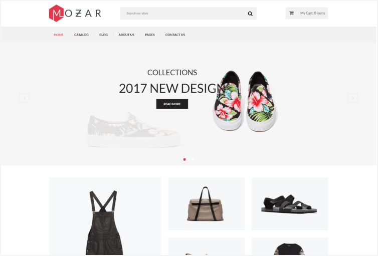 Mozar - Fashion Shopify Theme