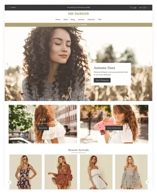 Mr Parker Shopify Theme