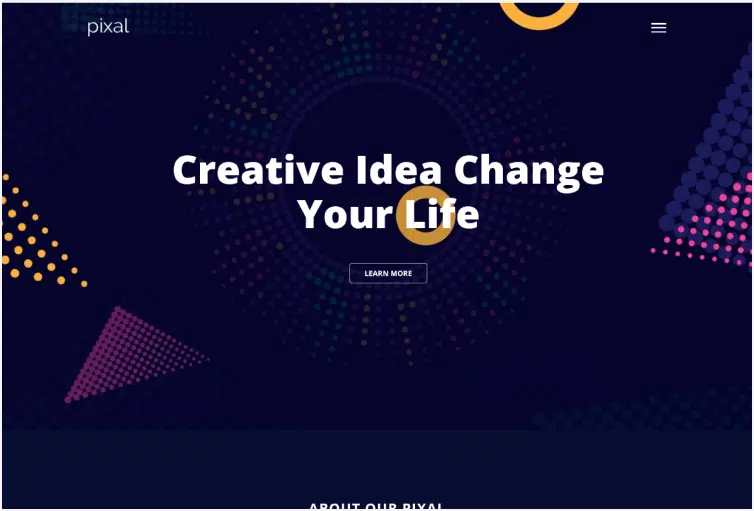 Pixal – Multipurpose HTML Template 