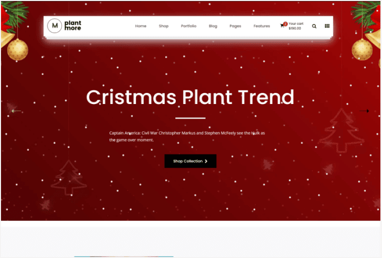 Plant and Flower Shop eCommerce HTML Template Plantmore