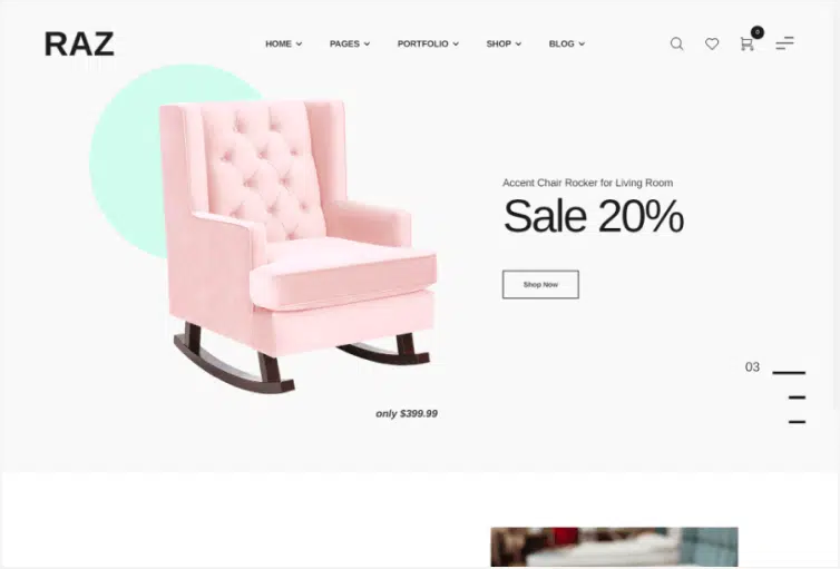 Raz – Furniture Shopify Theme