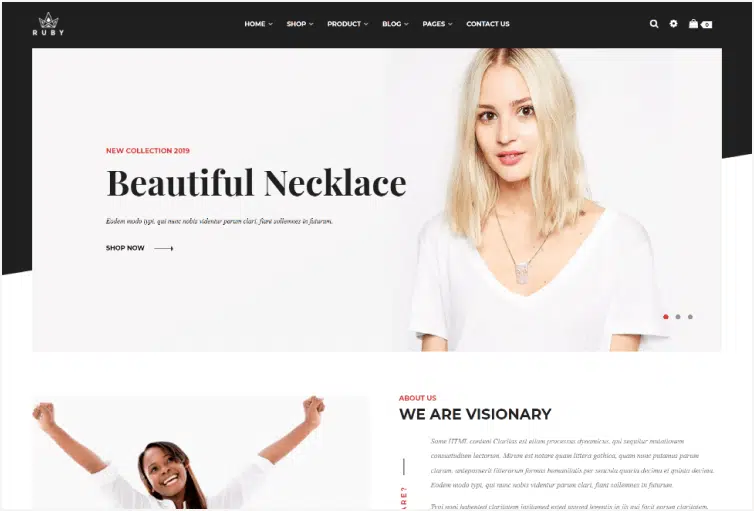 Jewelry Store Shopify Theme - Ruby 