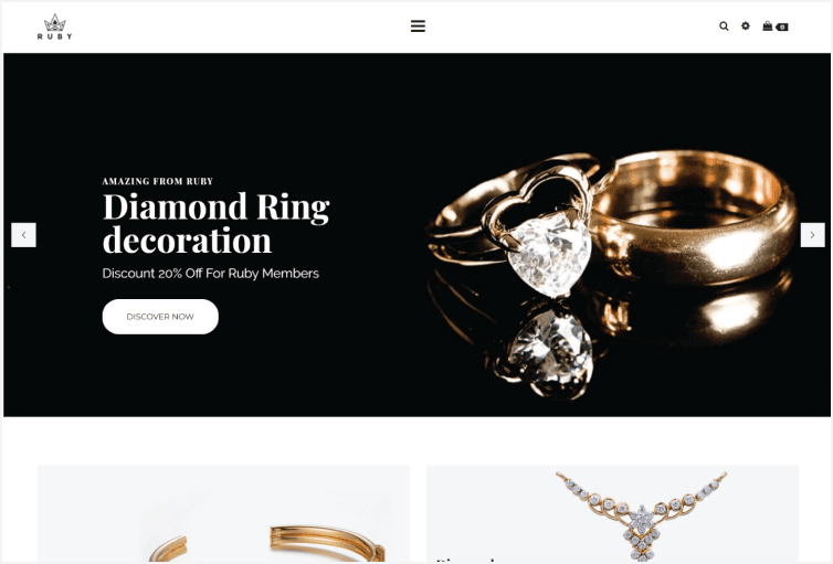 Ruby - Jewelry Shopify Theme