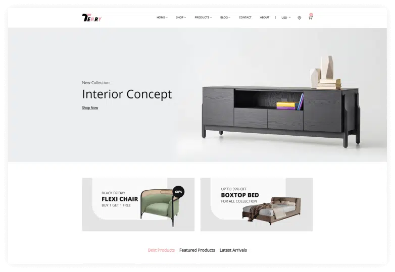 Terry – Furniture Shopify Theme