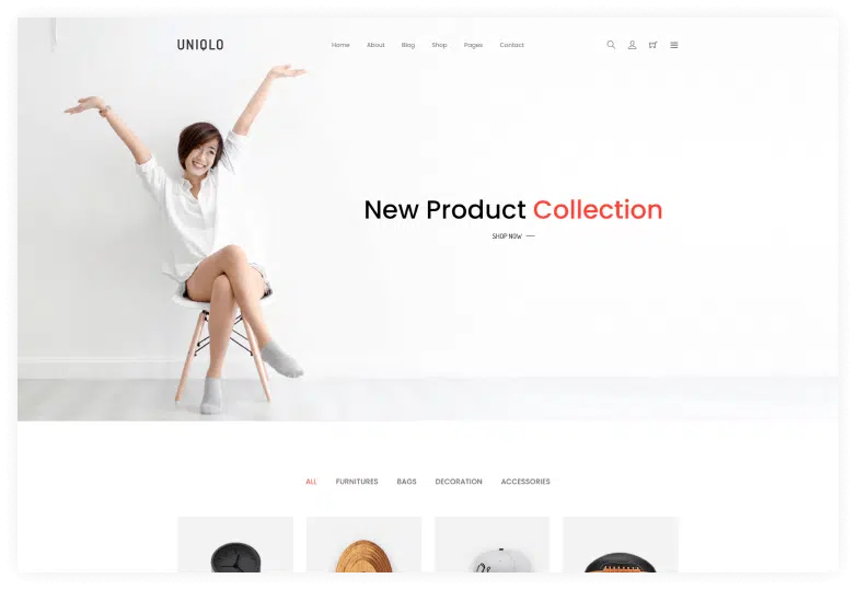 Uniqlo - Minimal eCommerce Shopify Theme