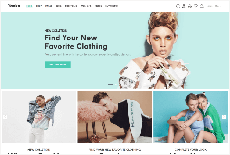 Yanka Fashion Multipurpose Shopify Theme