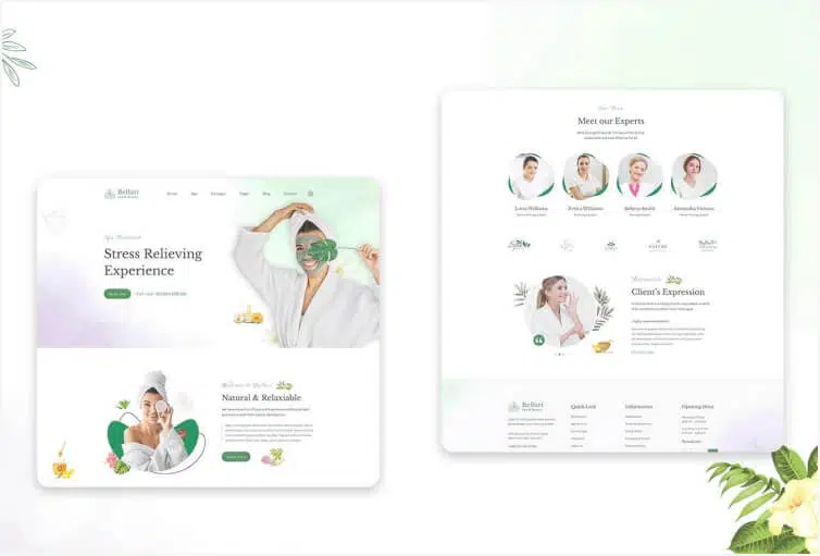 Belluri – Spa Website Template