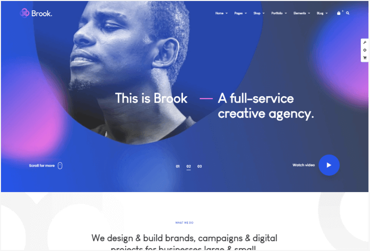Brook - Creative Agency & Business HTML Template
