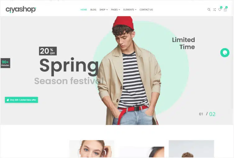 CiyaShop – Responsive Multi-Purpose WooCommerce WordPress Theme