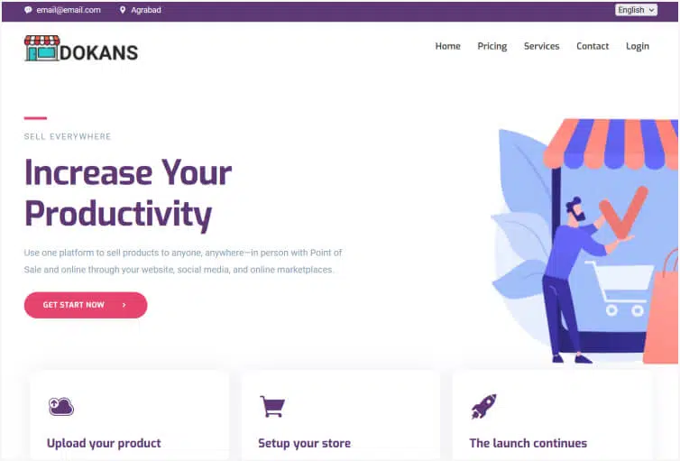 Dokans - Multitenancy Based eCommerce Platform (SAAS)