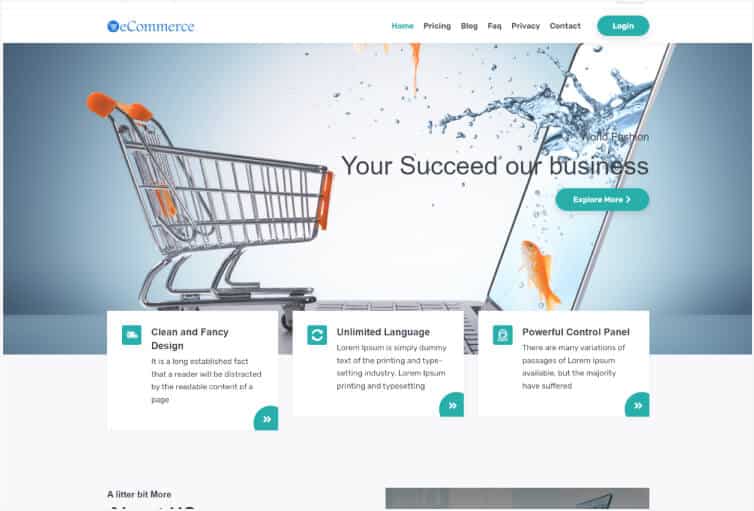 eCommerce DON - Multitenancy Multi-vendor and Single vendor Online Store Platform
