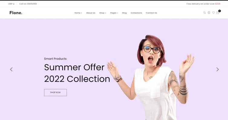 Flone WooCommerce Theme